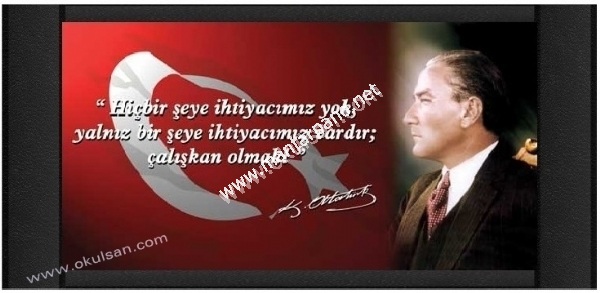Ataturk Kosesi Icin Resimli Ataturk Yazisi Sanalbilge Net